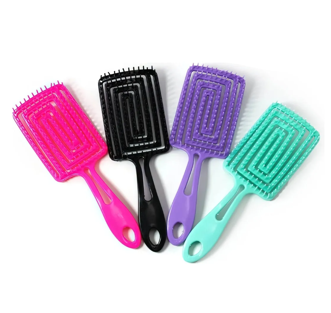 Escova Flex Quadrada Cores Sortidas