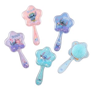 Escova Para Cabelo Infantil Lilo & Stitch e Princesas Com Glitter - Mey — miniatura 4