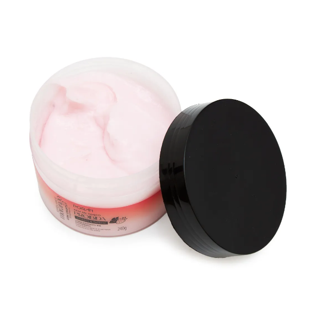 Esfoliante Corpo e Rosto Morango Com Chantily 240 G -Poran — miniatura 2