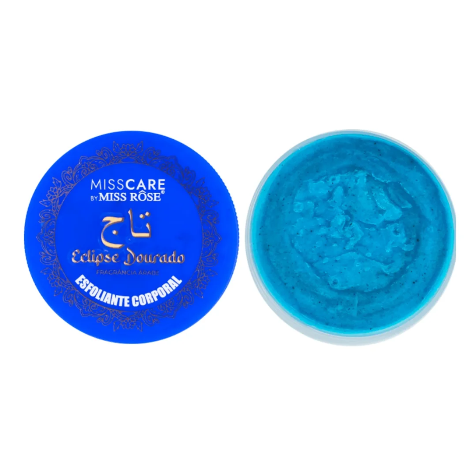 ESFOLIANTE CORPORAL ÁRABE ECLIPSE DOURADOL 250G - MISS ROSE - imagem 1