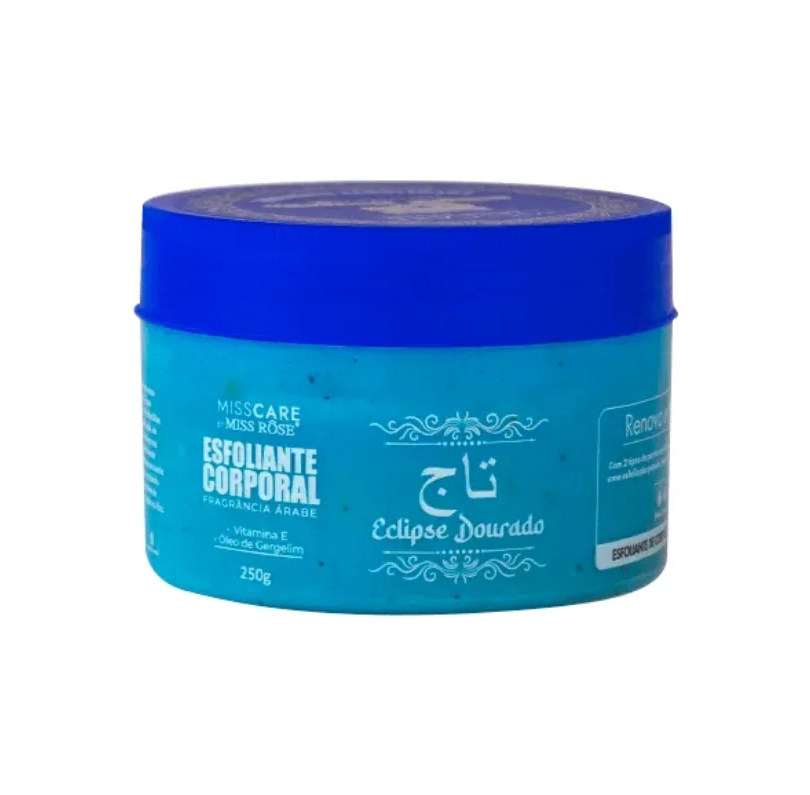 ESFOLIANTE CORPORAL ÁRABE ECLIPSE DOURADOL 250G  - MISS ROSE - miniatura 2