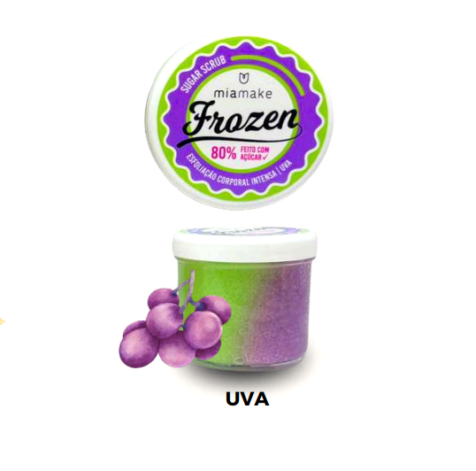 Esfoliante Corporal Sugar Scrub Aroma de Uva 160g - Miamake