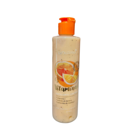 Esfoliante Corporal Vitamina C 200ml (corpo e Rosto) - Ludurana — miniatura 2