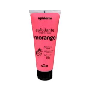 Esfoliante Facial e Corporal Morango 190g - Apinil