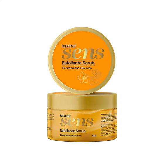 ESFOLIANTE SCRUB FLOR DE AMEIXA E BAUNILHA 300 G -LABOTRAT - imagem 1