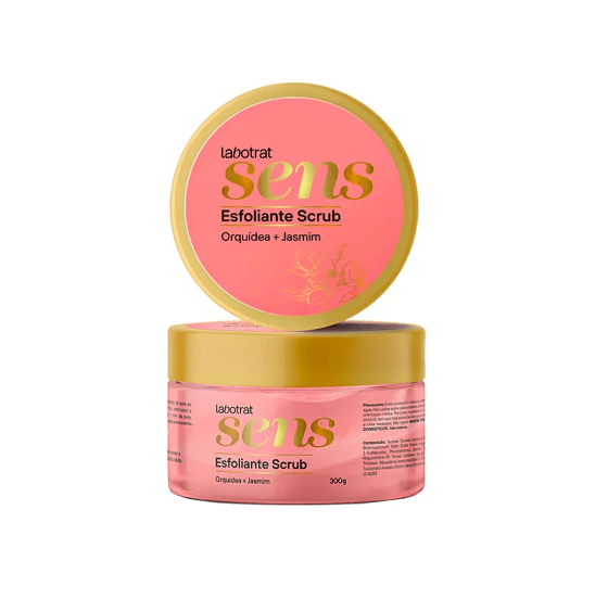 ESFOLIANTE SCRUB ORQUIDEA + JASMIM 300 G -LABOTRAT - imagem 1
