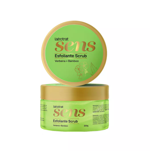 ESFOLIANTE SCRUB VERBENA + BAMBOO 300 G -LABOTRAT - imagem 1