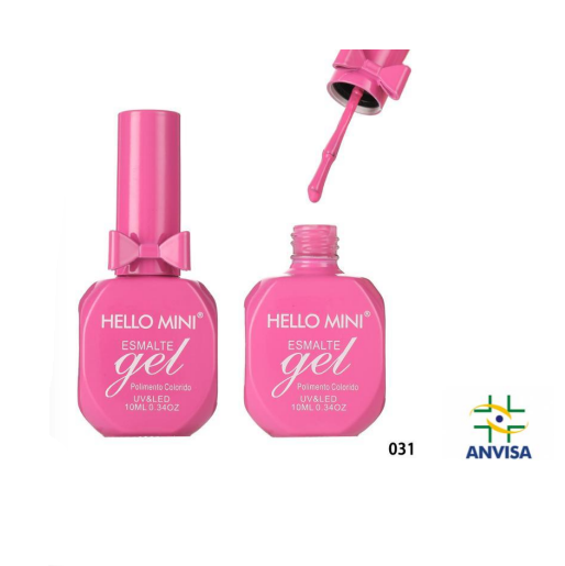 Esmalte Em Gel Cor-031 10ml - Hello Mini