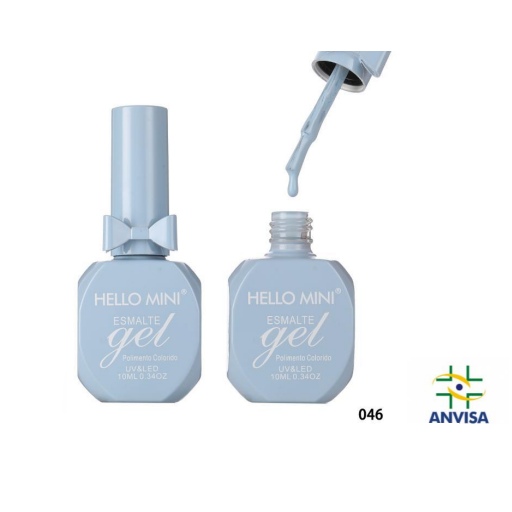 Esmalte Em Gel Cor-046 10ml - Hello Mini