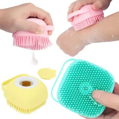 Esponja de Silicone Para Banho (cores Sortidas) - Make Lolita