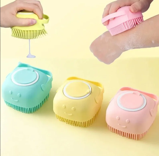 Esponja de Silicone Para Banho (cores Sortidas) - Make Lolita — miniatura 2