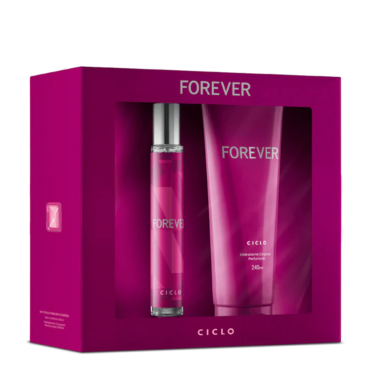 ESTOJO FOREVER 270 ML ( COLONIA + HIDRATANTE ) -CICLO