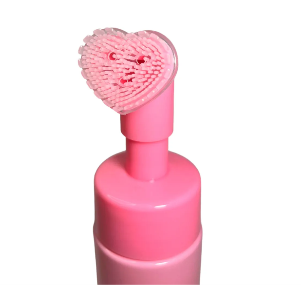Frasco Pump Espumador 100 Ml Para Limpeza Facial Rosa - Royal — miniatura 2