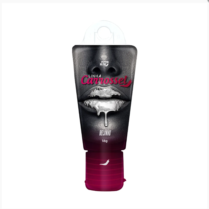 GEL COMESTIVEL CARROSSEL GLITTER BEIJINHO 18G - PEPPER BLEND - imagem 1