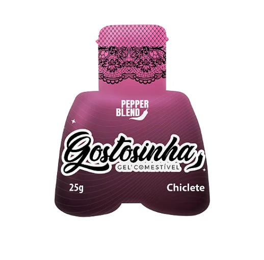 GEL COMESTIVEL GOSTOSINHA HOT 25G CHICLETE PEPPER BLEND - imagem 1