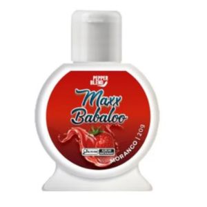 GEL COMESTIVEL MAXX BABALOO MORANGO 20G PEPPER BLEND - imagem 1