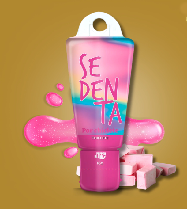 GEL COMESTIVEL SEDENTA POR SABORES 18G SABOR CHICLETE PEPPER BLEND - miniatura 2