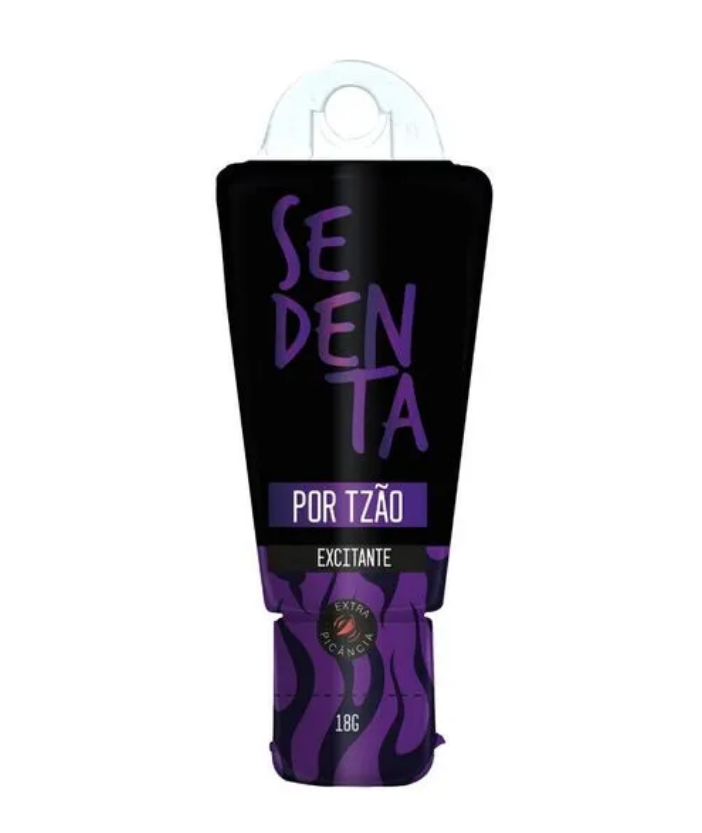 Gel Comestivel Sedenta Por Tesão 18g Sabor Extra Forte Pepper Blend