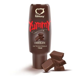 Gel Comestivel Yummy Sabor Chocolate 15ml Sexy Fantasy