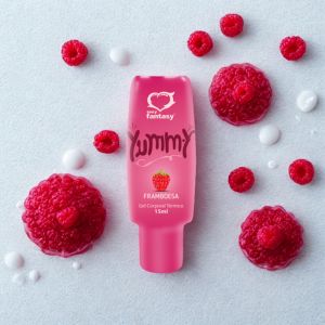 Gel Comestivel Yummy Sabor Framboesa 15ml Sexy Fantasy — miniatura 3