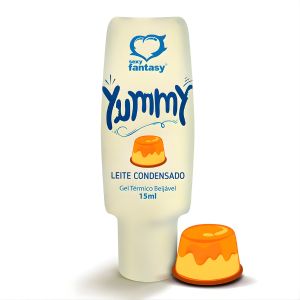 Gel Comestivel Yummy Sabor Leite Condensado 15ml Sexy Fantasy