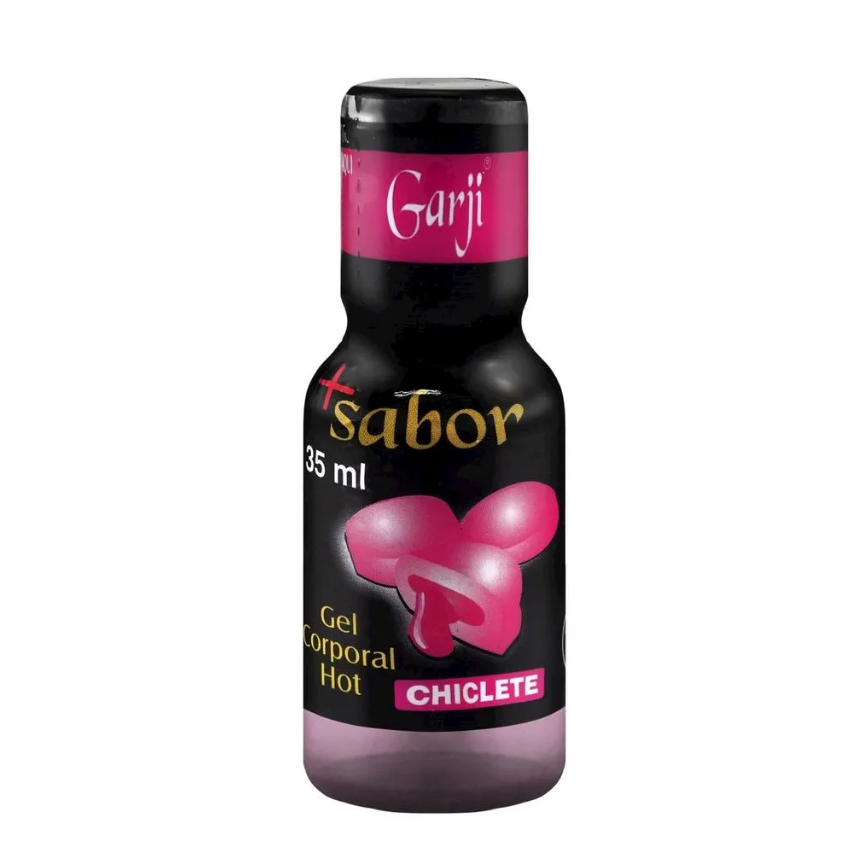 Gel Corporal Hot + Sabor Chiclete 35ml - Garji