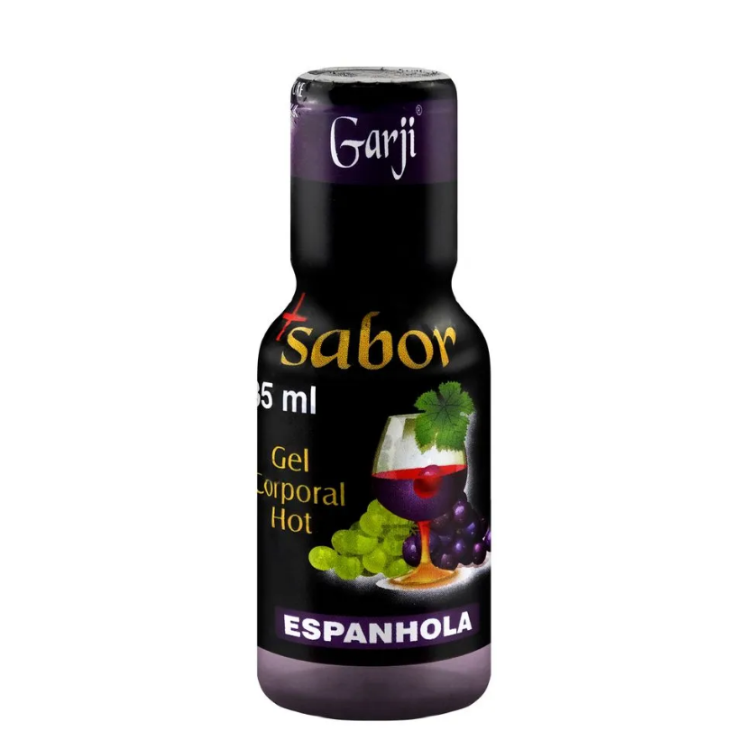 Gel Corporal Hot + Sabor Espanhola 35ml - Garji