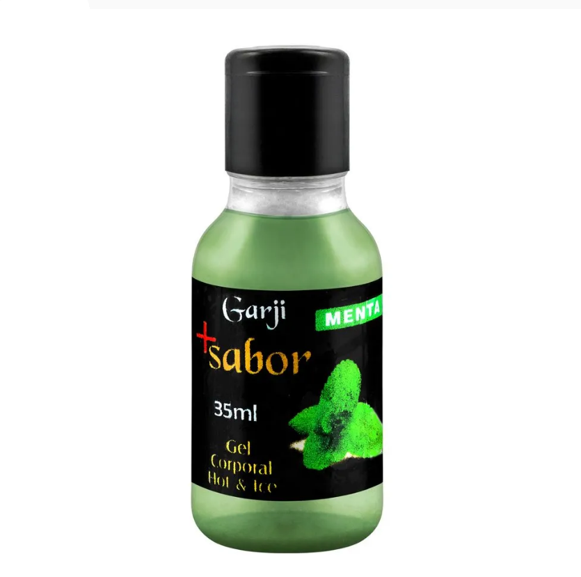 Gel Corporal Hot + Sabor Menta 35ml - Garji