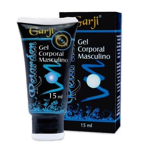 Gel Corporal Masculino Retarden 15ml - Garji