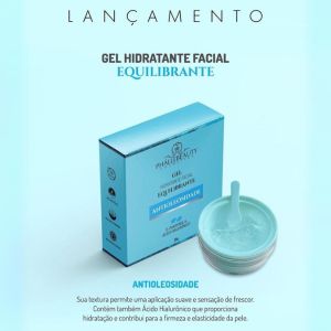 Gel Creme Hidratante Facial Antioleosidade Equilibrante Phallebeauty — miniatura 2