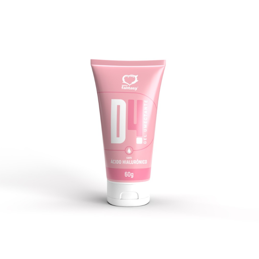 Gel D4 Umectante Lubrificante Acido Hialuronico Beija 60 G - Sexy Fantasy