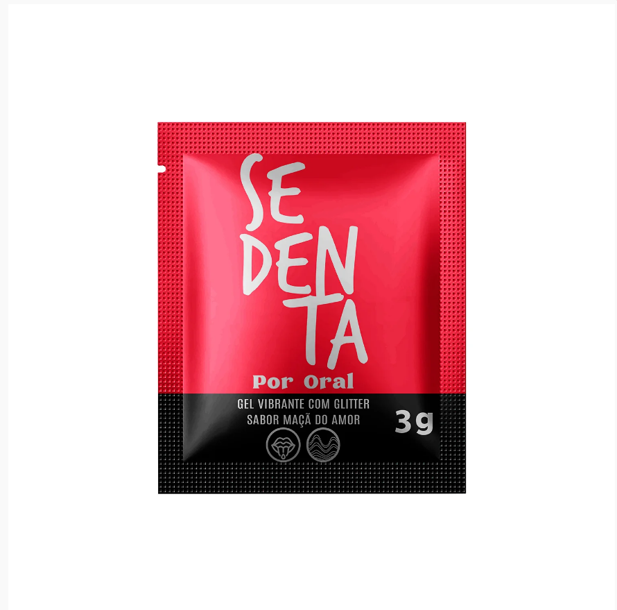 Gel Deslizante Selvagem Sedenta Por Oral Maça do Amor 3g Sache - Pepper Blend