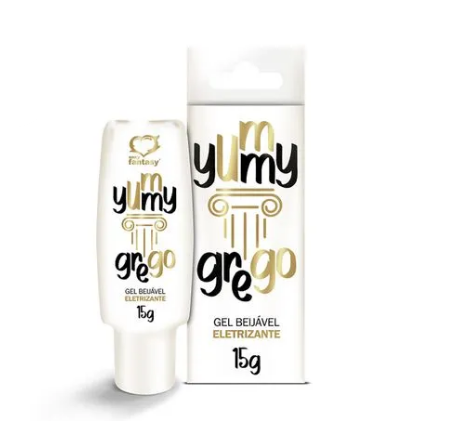Gel Eletrizante Yummy Grego Sabor de Guarana 15g - Sexy Fantasy