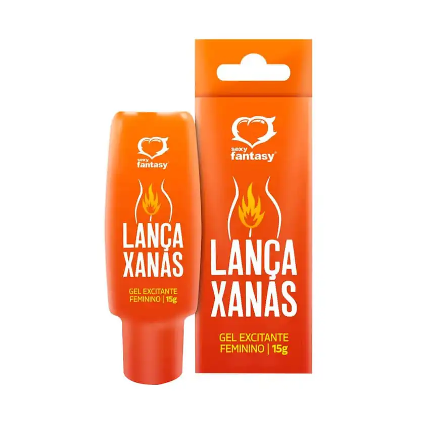 GEL EXCITANTE FEMININO LANCA XANAS 15G SEXY FANTASY - imagem 1