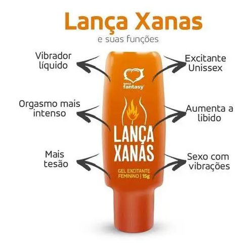 GEL EXCITANTE FEMININO LANCA XANAS 15G SEXY FANTASY - miniatura 2