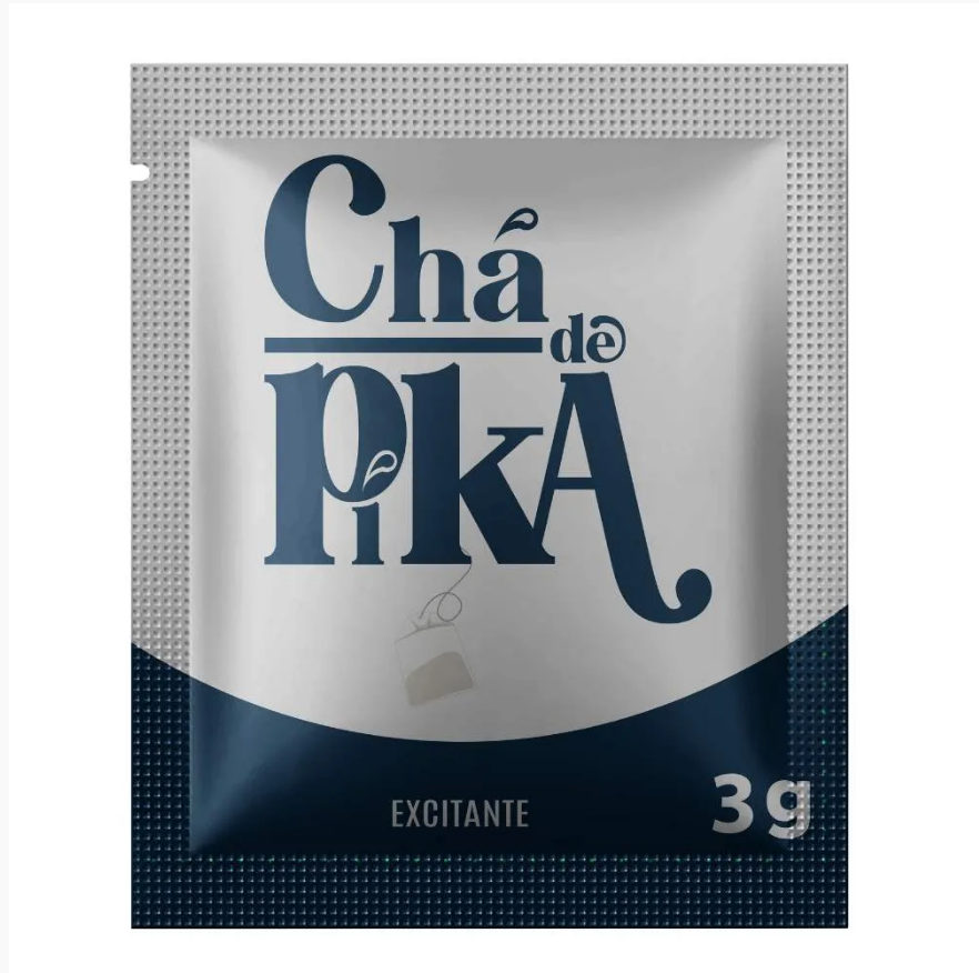 GEL EXCITANTE MASCULINO CHA DE PIK*  SACHE 3G - PEPPER BLEND - imagem 1
