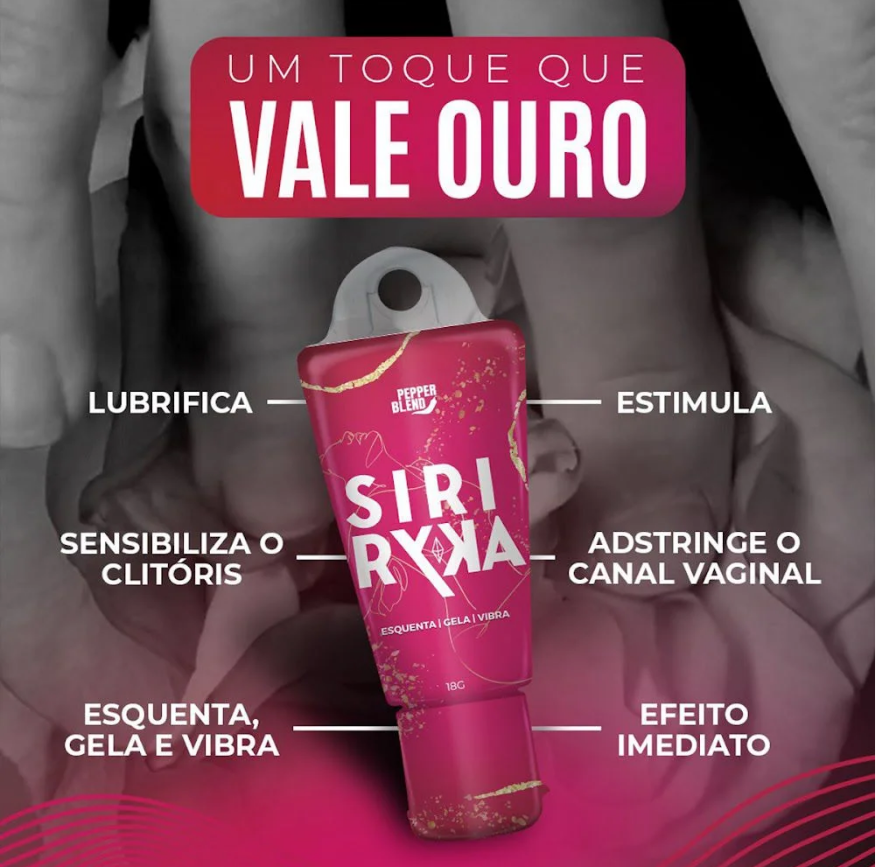 Gel Funcional Esquenta Gela Vibra Siriryka 18g Pepper Blend — miniatura 2