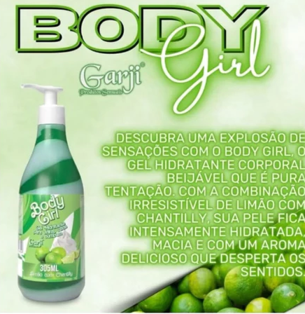 Gel Hidratante Para Virilha , Coxa e Bumbum de Limão Com Chantilly 305 Ml -Garji — miniatura 2