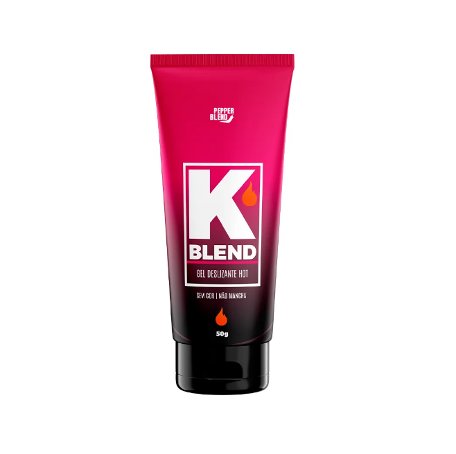 Gel K-Blend Hot Altamente Deslizante Esquenta 50g - Pepper Blend