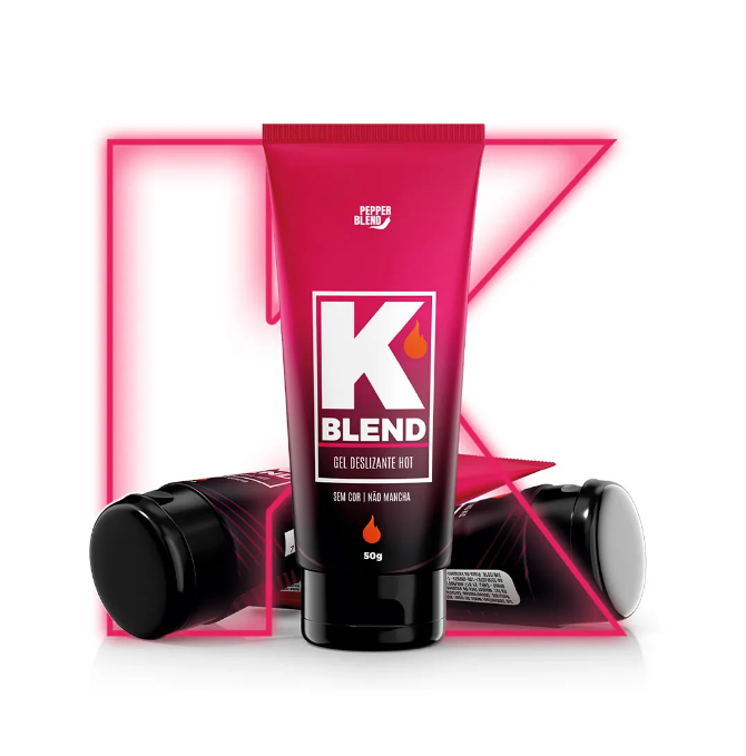 GEL K-BLEND HOT ALTAMENTE DESLIZANTE ESQUENTA 50G - PEPPER BLEND - miniatura 2