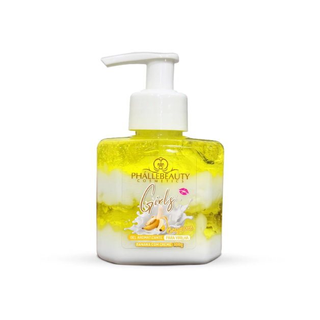 Gel Para Virilha Beijavel Banana Com Creme 180g - Phallebeauty — miniatura 2