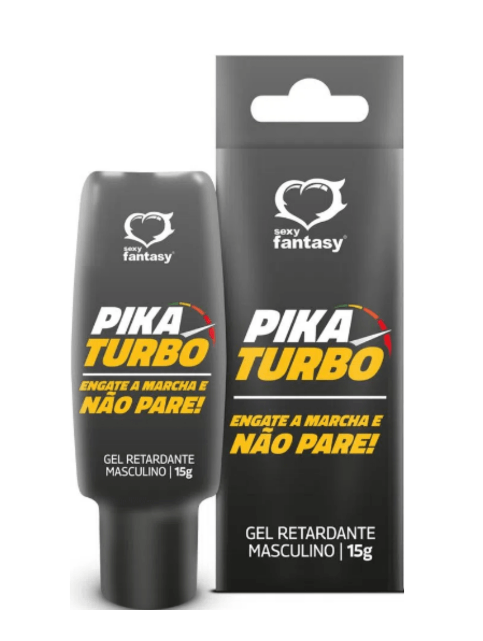 Gel Retardante Pika Turbo 15g Sexy Fantasy