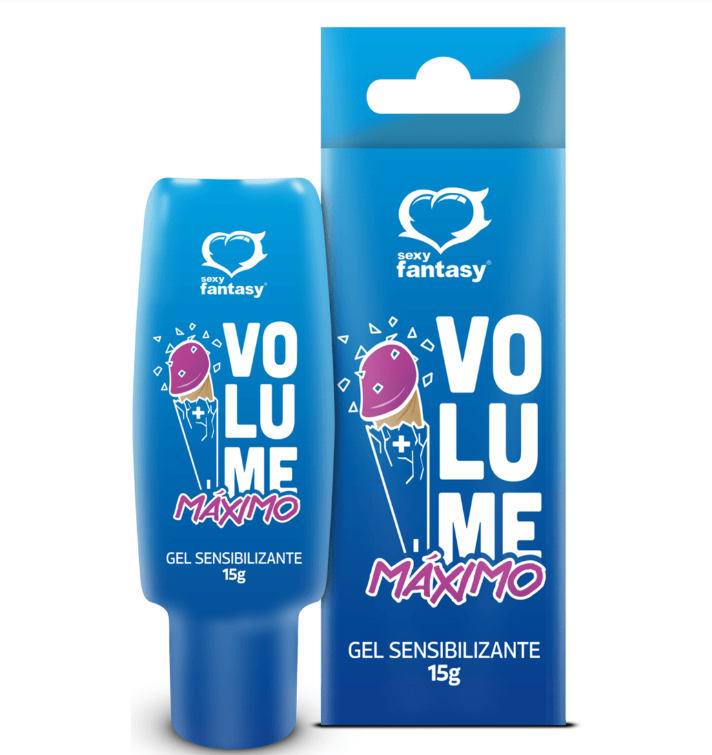 Gel Sensibilizante Volume Maximo 15ml Sexy Fantasy