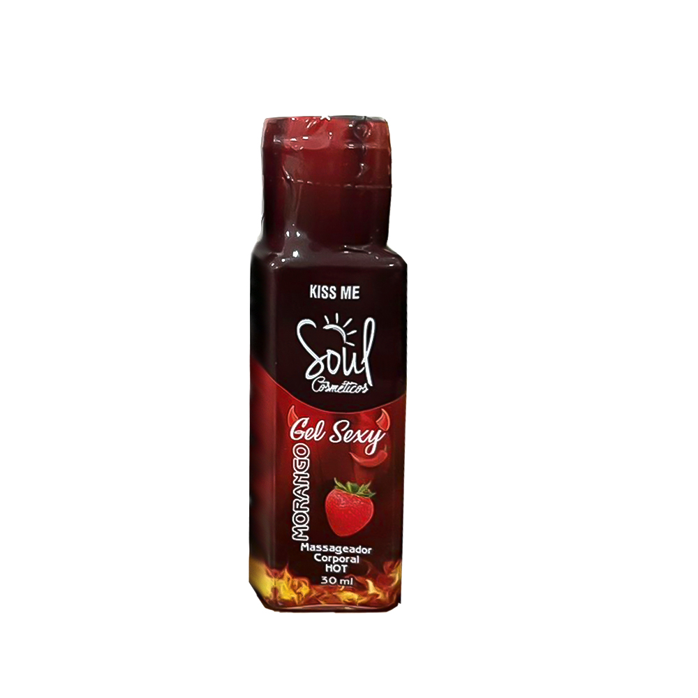 Gel Sexy Morango 30ml Soul
