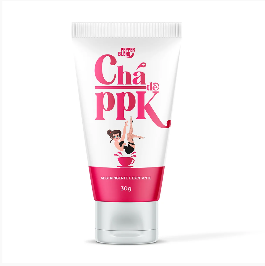 Gel Super Adstringente e Comestivel Feminino Cha de Ppk 30g - Pepper Blend