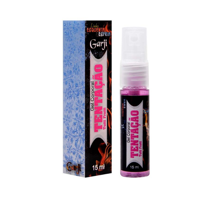 Gel Tentação Excitante Tutti-Frutti Spray 15ml - Garji