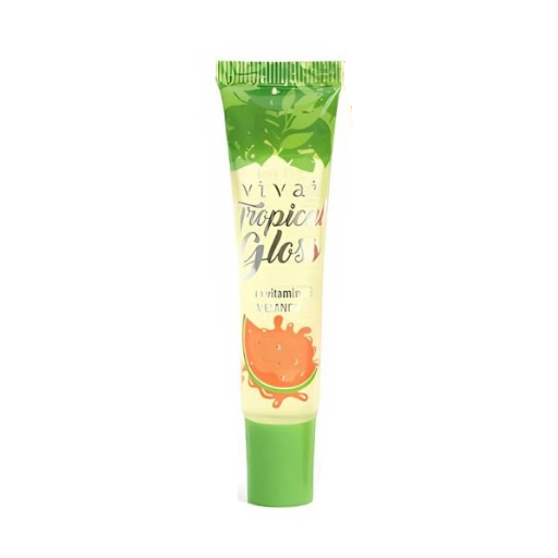GLOSS TROPICAL FRUTAS COM VITAMINA E (4 SABORES) -VIVAI sabor: MELANCIA
