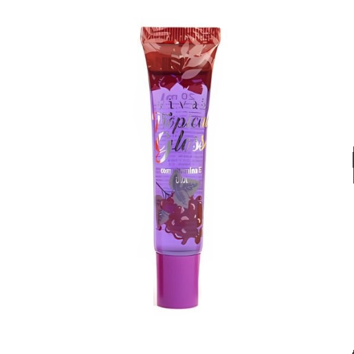 GLOSS TROPICAL FRUTAS COM VITAMINA E (4 SABORES)  -VIVAI sabor: UVA