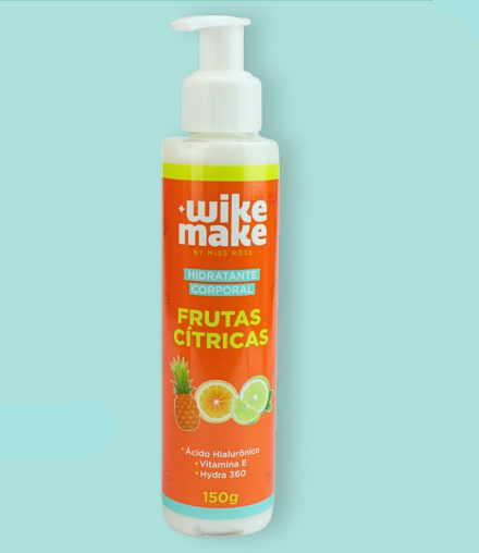 Hidratante Corporpal Frutas Citricas 150g - Wike Make