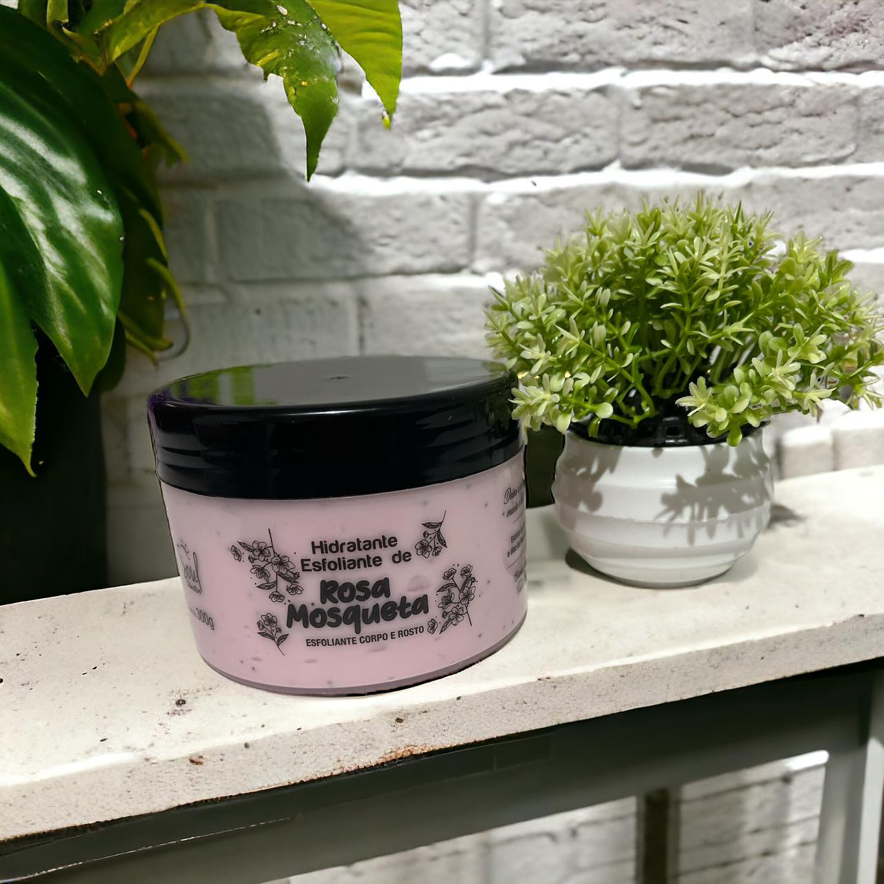 Hidratante Esfoliante Rosa Mosqueta 300g -Soul — miniatura 3